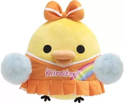 [San-X] Rilakkuma Kuttari Plush Toy M Kiiroitori Cheer MY34801