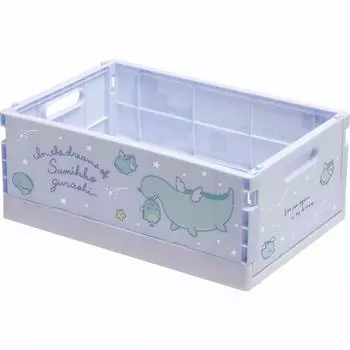 San-X Sumikko Gurashi Folding Container M FB50602 Light Purple