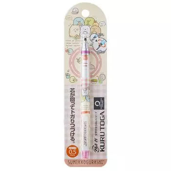 Механический карандаш San-X Sumikko Gurashi Kurtoga 0,5 мм, узор C PH06803