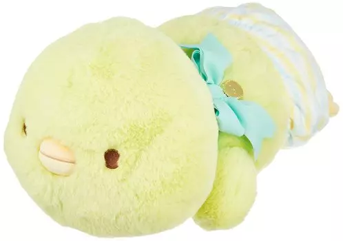 San-X Sumikko Gurashi Polar Bear Craftsmanship Brand Sleeping Hug Penguin 34x15x20 см Изготовлен из гладкого боа с зефирным полиэстеровым хлопком MY98601