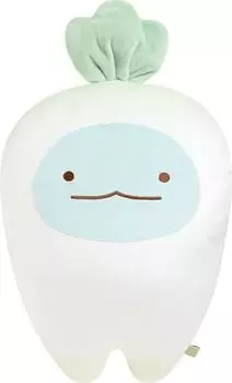 San-X Sumikko Gurashi [Приветственная еда Oukoku] Super Mochimochi Hug Toy Lizard (Редис) МФ93701