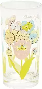 San-X Sumikko Gurashi TB65601 Zasso Yosei no Flower Field Glass