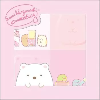 San-X Sumikkogurashi palette sticky notes pink MH27103 Size: H105W75mm