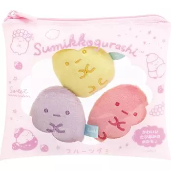 San-X Sumikkogurashi Sumikko Market Gummy Candy Plush Toy Set MO66801 Size: H13 x W14.5 x D2cm