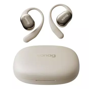 SANAG C16S полностью беспроводные наушники мощный бас открытый ухо быстрая зарядка долговечный микрофон не блокирует уши безопасный стабильный износ IPX4