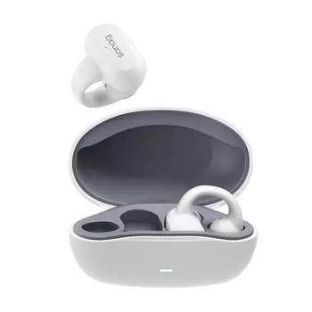 Sanag Wireless Earphones FreeClip Bluetooth with Charging Open Ear Earphones that block your ACS Panoramic Call Noise Sound Leak 56 Hours Master Class