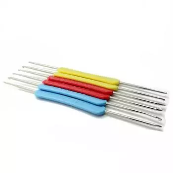 Sanai Knitting Hook Set Stainless Steel Double Head Crochet Diy Hand Knitting Tools Sweater Small Crochet