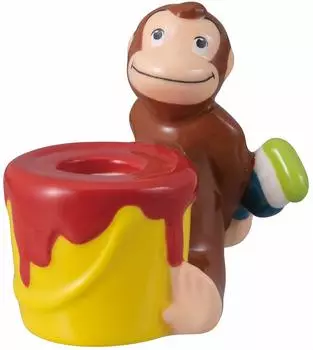SANART Curious George Toothbrush Stand Paint SAN3345