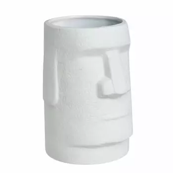 SANART Interesting Tableware Moai Statue Tumbler 360cc Gray SAN2215