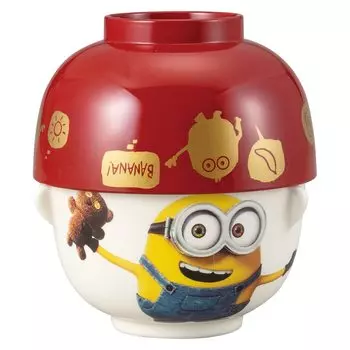 SANART Набор мисок для супа Мини 200 мл Боб Тим Миньоны Товары для кино Посуда Подарок Миньоны Чаша/чай Приблизительно. и SAN3574-1