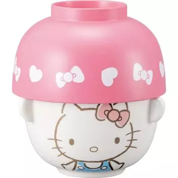 Sanart Sanrio Hello Kitty Суповая миска Столовый набор Mini Kitty Разные товары Товары Sanrio Подарочный подарок Сделано в Японии (САНРИО) Чаша/чайник SAN4213-1