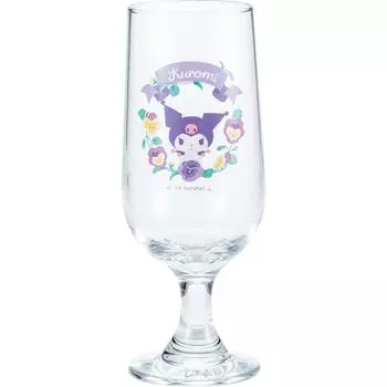 Sanart Sanrio Kuromi Glass Soda Glass 270 мл Разные товары Товары Sanrio Gift Present Сделано в Японии (САНРИО) приблизительно. SAN4216-4