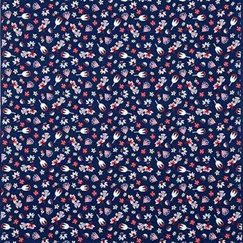 Sanbi Moomin Furoshiki KOBANA Темно-синяя скатерть шириной 105 см, эко-сумка, сделано в Японии, Furoshiki Furoshiki Товары Муми-тролля