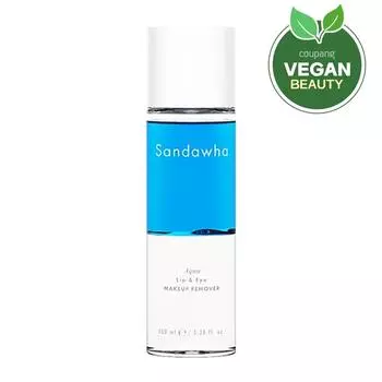 Sandahwa Aqua Fresh Средство для снятия макияжа с губ и глаз, 100 мл, 1 шт.