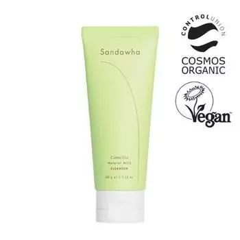 Sandahwa Ultra Gentle слегка кислотный гель для умывания 100г, Корейское очищение