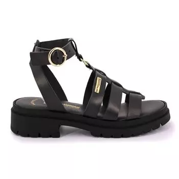 Sandales semelles paisses Tobo noire Femme LES TROPEZIENNES PAR M.BELARBI 41 чёрный