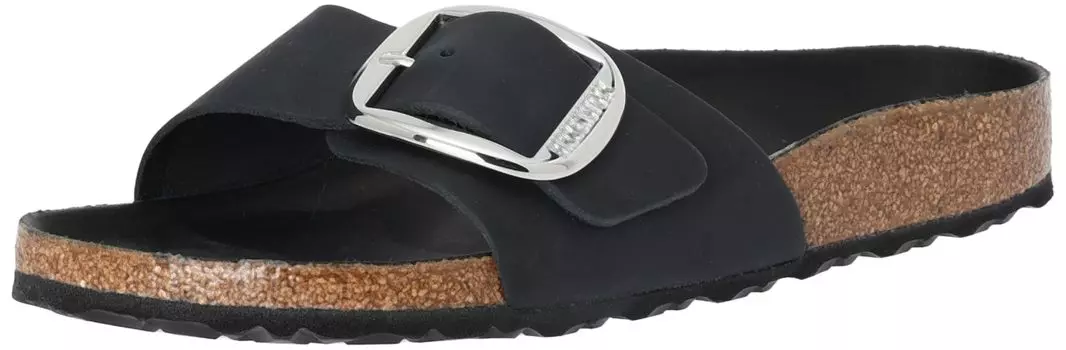 Сандалии 1006523 Madrid Big Buckle Madrid Big Buckle ЧЕРНЫЕ см [Birkenstock] 22,5 [Товар] чёрный