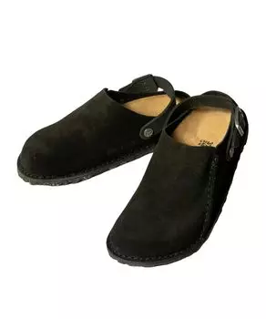 Сандалии 1025356 Lutry Premium Suede Lutry Premium Suede ЧЕРНЫЕ см [Birkenstock] 23.0 [Товар] чёрный