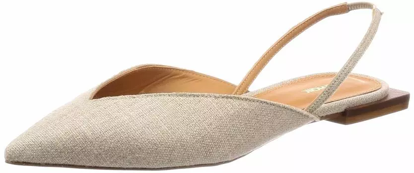 Сандалии Annastyle спереди Petit Linen Natural, см [Pippi Chic] Женские Anna-PETIT1 22,5