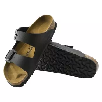 Сандалии Arizona Strap Standard Narrow Black Birkoflo Unisex Birken Arizona Narrow 51793 Black [Birkenstock] EU43(28,0 см) чёрный