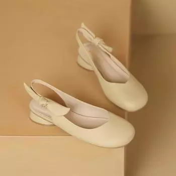 Сандалии Baotou, женские летние новые модные женские туфли Мэри Джейн с круглым носком, туфли-лодочки без шнуровки, Zapatillas Mujer 36