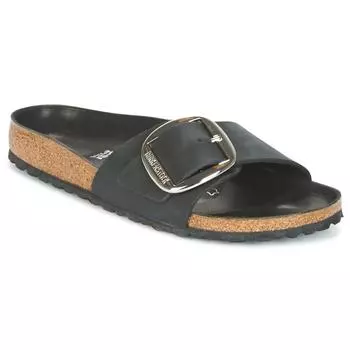 Сандалии BIRKENSTOCK Madrid Big Buckle, размер 24,5 см, черные чёрный