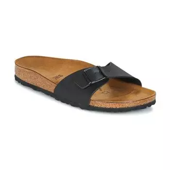 Сандалии Birkenstock Madrid Черные EU 37 (узкая ширина) Бирко-Flor (24см) чёрный