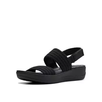 Сандалии Clarks Thick Easy to Walk, размер см, легкие, подошва, in, Arlastroll, женские, черные, 24,0 чёрный