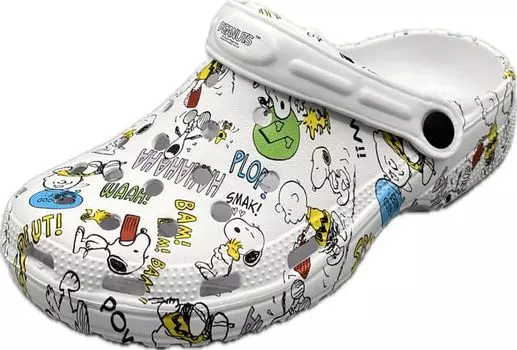 Сандалии Clog Snoopy Charlie Brown Cute PN8118 см [Peanuts] 25.0 белый