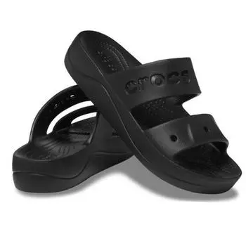 Сандалии Crocs Baya Platform/208188-001/Черный