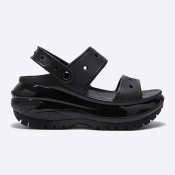 Сандалии CROCS Classic Mega Crush черные 207989 001 230