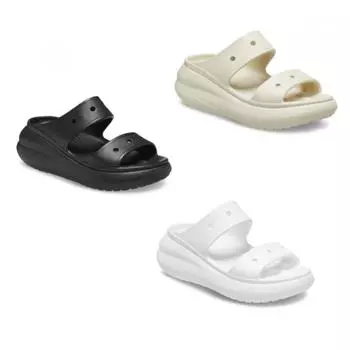 Сандалии Crocs Crush 207670 100207670 001207670 2y2207670 6ur 207670001 (black)/M4W6(230)