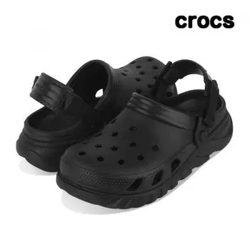 Сандалии Crocs Duet Max 2 Clogs для взрослых, черные 208776 001 208776001/290mm(M11W13)