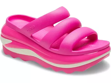 Сандалии Crocs Mega Crush с тройным ремешком 209842-6TW (Розовый/24.0/Мужской, Женский)
