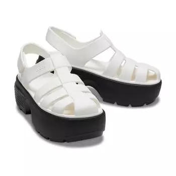 САНДАЛИИ CROCS Public STOMP FISHERMAN CHA 24SUSL209938 CHALK Z0WV/M4W6 230