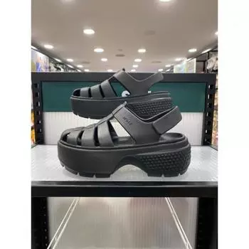 Сандалии Crocs Stomp Fisherman 209938001 черные black/220