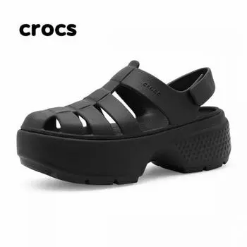 Сандалии Crocs Stomp Fisherman черного цвета M6W8250