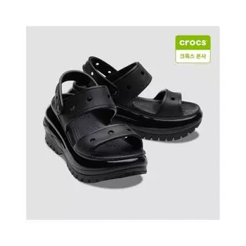Сандалии Crocs Unisex Mega Crush черные 207989 001 001 black/M6W8