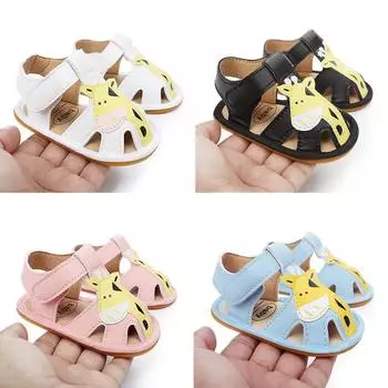 Сандалии детские летние Gamilo с резиновой подошвой для мальчиков и девочек, возраст 0-1 год Inner length 13cm/102g розовый