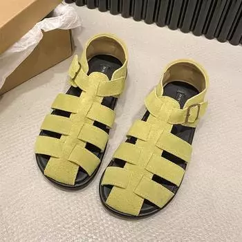 Сандалии для девочек 2025 Летние детские сандалии-гладиаторы Ботинки Roma Shoes Узкие ремни Princess Shoes Для детей Малышей Черный белый 35 бежевый