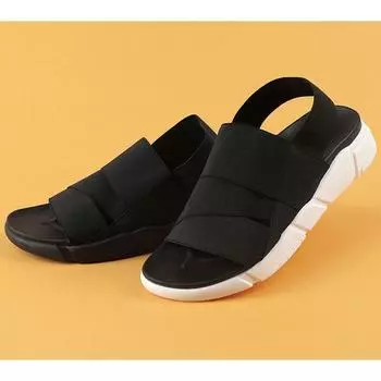 Сандалии для мужчин, удобная летняя спортивная обувь со спандексом, модная корейская мода