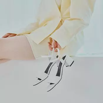 Сандалии Florida Studio FL8022 с открытым носком 5 см, белые-FL8022 225