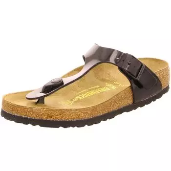Сандалии Gize Bircoflo Patent Black см [Birkenstock] 23.0