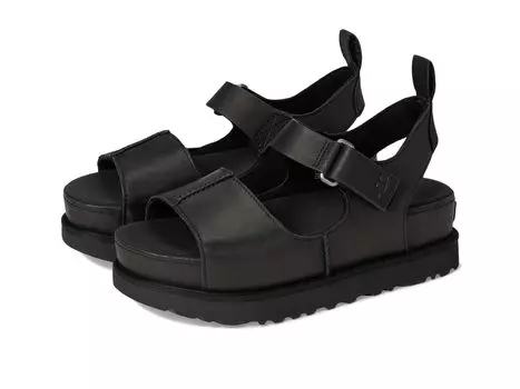 Сандалии Goldenstar Hi для женщин, черный см [UGG], кожа, 24.0