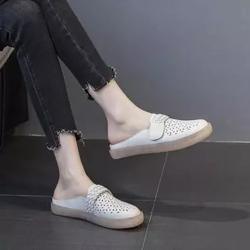 сандалии и тапочки 35 чёрный