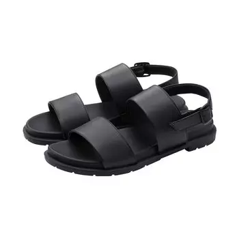 Сандалии из кожи MUJI EKB17A4S черные XL мужские мужские чёрный