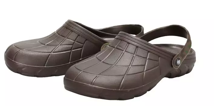 Сандалии Karukuru Deck Sandals Brown Large [Hanshin Soji] GC-376 коричневый