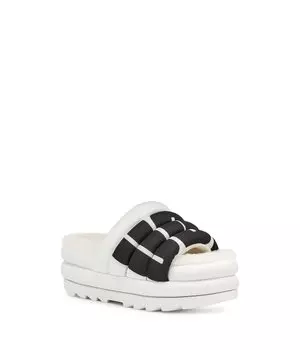 Сандалии Maxi Slide Logo Белые см [UGG] Женские 23.0 белый