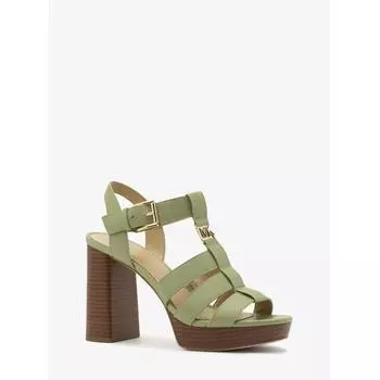 САНДАЛИИ MICHAEL KORS REED НА ПЛАТФОРМЕ 49S4RDMS1L7958 LIGHT SAGE