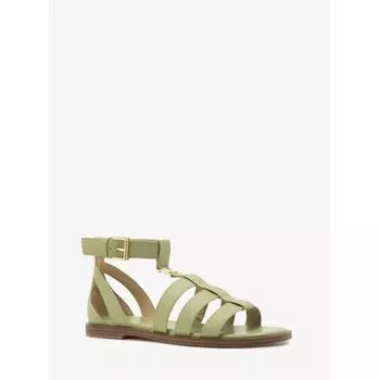 САНДАЛИИ MICHAEL KORS REED НА ПЛОСКОЙ ПЛОСКОЙ ПЛОСКОСТИ 49S4RDFS1L7958 LIGHT SAGE